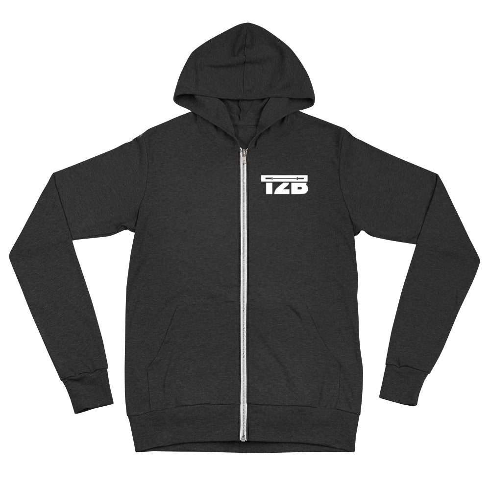 Unisex Logo Zip Hoodie – t2bfitness